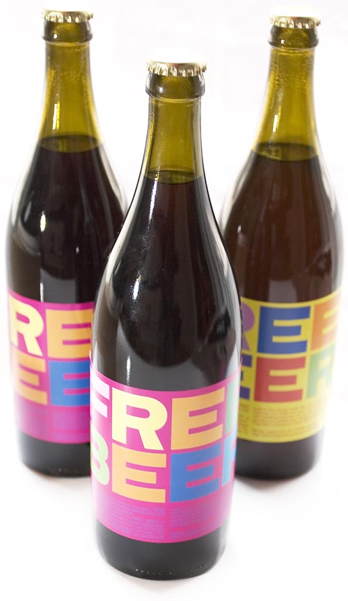 Free beer bottle